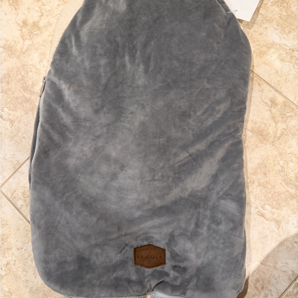 JJ Cole Soft Gray Car Seat Cover